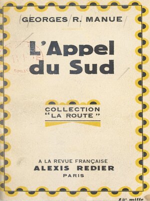 cover image of L'appel du Sud